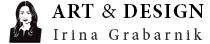 Irina Grabarnik Art, design and Storytelling Logo